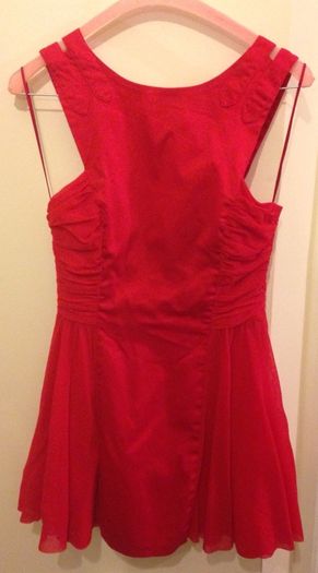 Red dress from ASOS