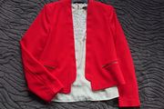 Red Blazer /Jacket. Size 12