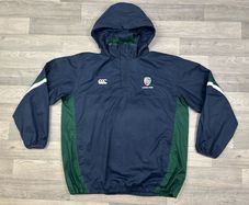 Vintage Canterbury London Irish Anorak Rugby Jacket Mens