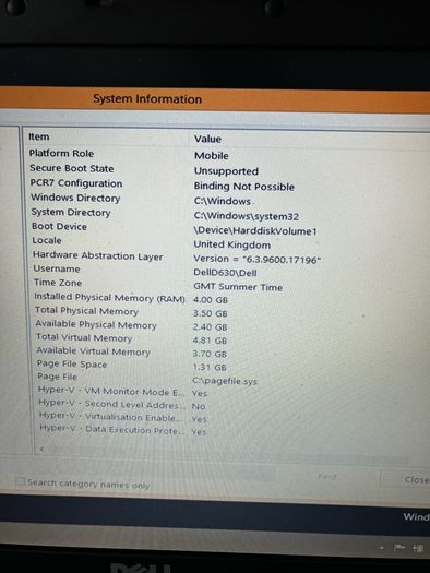 Dell latitude D630 - perfect working order