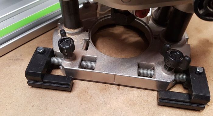 Makita Router To Festools Rail
