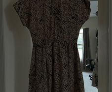 Rare 1998 Vintage Handmade Patterned Dress - Perfect Condition - Size XS/S