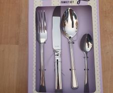 24 piece 6 person Cutlery Set RRP 45Eur high end restaurant quality AMEFA Florida Bead