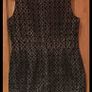Gold And Black Lace Dress Image 2