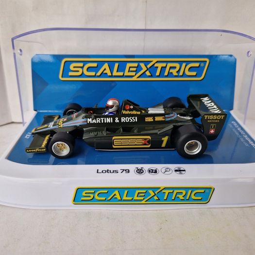 Scalextric F1 Lotus 79 #1 Slot Car -Andretti ( C4423  classic Formula one Legends )