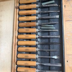 Marples wood carving chisel set