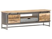 TV Cabinet 120x30x40 cm Solid Mango Wood
