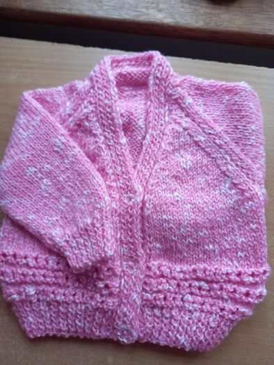 Beautiful hand knitted baby cardigans