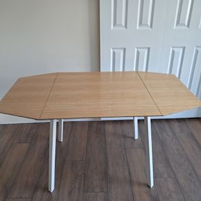 Dining table with drop leaf