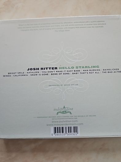 Josh Ritter 5 CD Lot