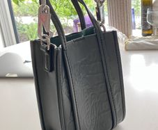 Bimba Y Lola Mini nylon tote bag black used