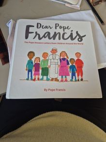 Dear Pope Francis letters from kids book New