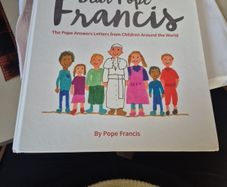 Dear Pope Francis letters from kids book New