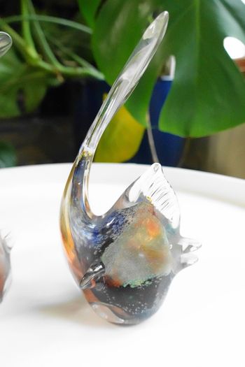 Glass Paperweights - Set of Two