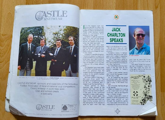 Rep. of Ireland V. Nrt. Ireland - 89 Prog
