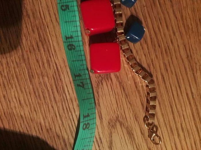 Red And Blue Necklace