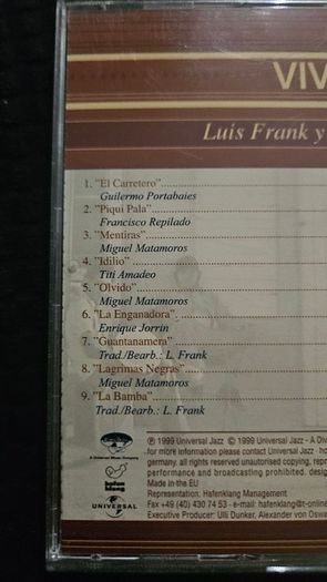 Viva Cuba. Luis Frank y su Tradicional Habana.