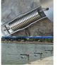 New Full Stainless Steel Automatic Spring Fishing Rods Holders, Adjustable Sensitivity Folding Fishing Bite Bracket Image 3