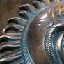 Copper Sun God Wall Hanging Image 3