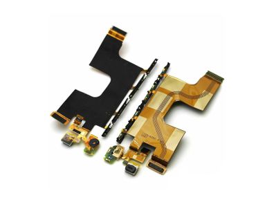 For Sony Xperia Z3+ Z4 LCD Screen Volume Power Button Flex Connector Cable Mic New - FHT01SXFC