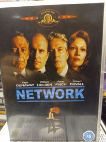 Network Dvd 1976 Satirical Drama Faye Dunaway Peter Finch