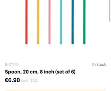 Bodum 12 Spoons