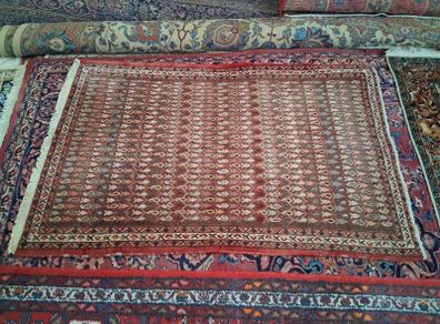 Persian handknotted Malayer Boteh Rug