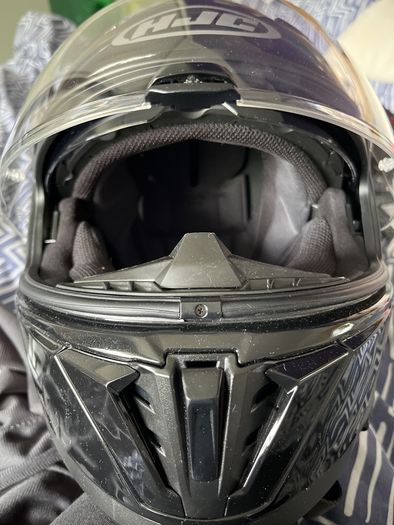 HJC motorbike helmet