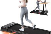 Walking Pad Treadmill with Incline, ADREAM Foldable Under Desk Treadmill, Portable 2 in 1 Walking Running Machine with Remote Control and LED Display