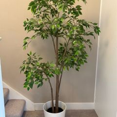 IKEA artificial plant and pot
