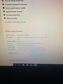 DELL  OPTIPLEX 3030 aio i3 and 500GB hdd window 10