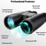 High Power Binoculars, Kylietech 12x42 Binocular for Adults with BAK4 Prism, FMC Lens, Fogproof & Waterproof Great for Bird Watching Travel Stargazing Hunting Concerts Smartphone Adapter Included (FREE POSTAGE) Image 5