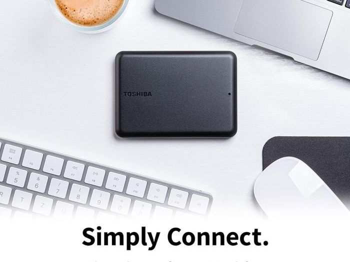 Toshiba Canvio Partner 2TB Portable 2.5 External Hard Drive, USB 3.2, Mac & Windows compatible. (HDTB520EK3AB)