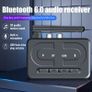 Bluetooth 6.0 Receiver USB Player - Digital to Analog Converter 3.5mm Audio Adapter - AUX. New, Unopened. Image 3