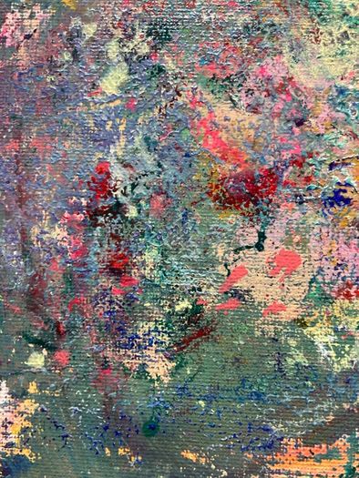 Original Abstract Painting Framed Original Abstract Painting Contemporary Irish Art Fairy Art
