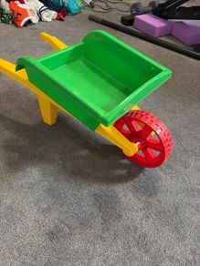 Kids toy wheelbarrow