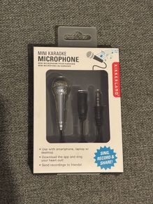 Brand New Kikkerland Mini Karaoke Microphone