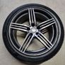 20 inch Rondell Alloys , no cracks or buckles ..3 tyres 70 %, 1 0%..Taken off Audi Q5 , thsnks for looking Price 520 euro , collection only , can arrange pick up at buyers expense . Image 2