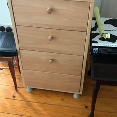 Four chest drawer