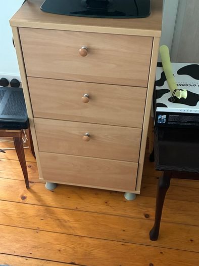 Four chest drawer