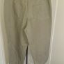 Khaki Green Cotton trousers Image 3