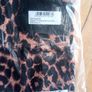 Leopard Print Strappy Cup Detail Midi Dress Image 8