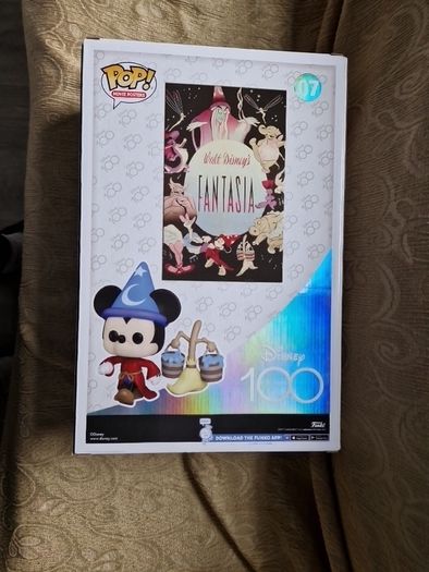Funko POP 08 Sorcerer s Apprentice Mickey With Broom