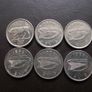 10 Irish 5 pence coins (1993-2000) Image 2