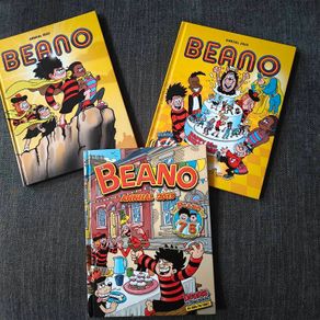 3 x Beano Annuals. 2013, 2022, 2024