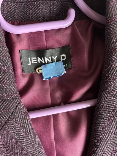 Jenny D Jacket Size 14 (Purple)