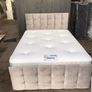 Divan base beds with footboards and mattresses Image 3