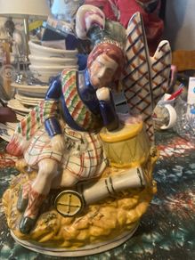 Rare Staffordshire figure