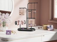 main image for ad Jewellery Stand with 4 Hanging Bars in Metal Metallic Gold