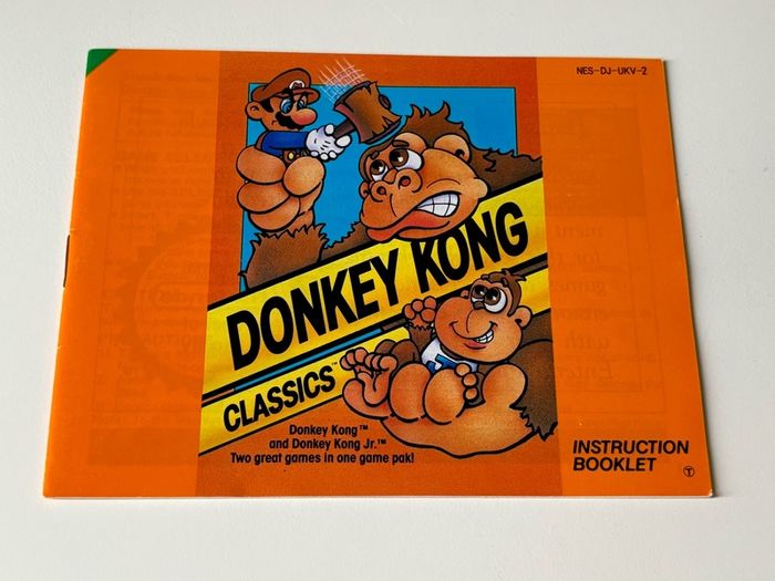 Donkey Kong Classics for Nintendo NES - Boxed
